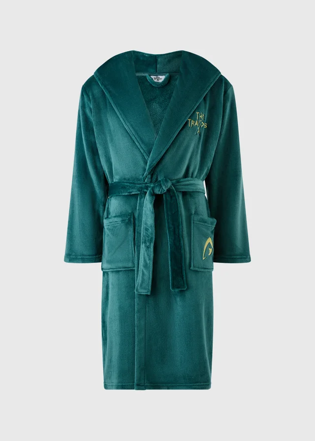 The Traitors Logo Teal Dressing Gown