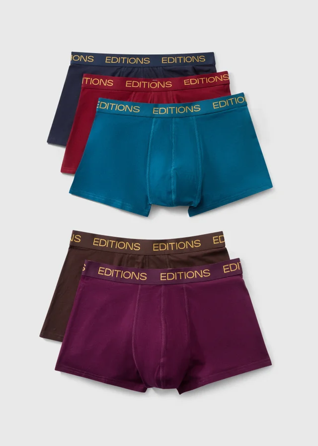 5 Pack Multi-coloured Hipsters