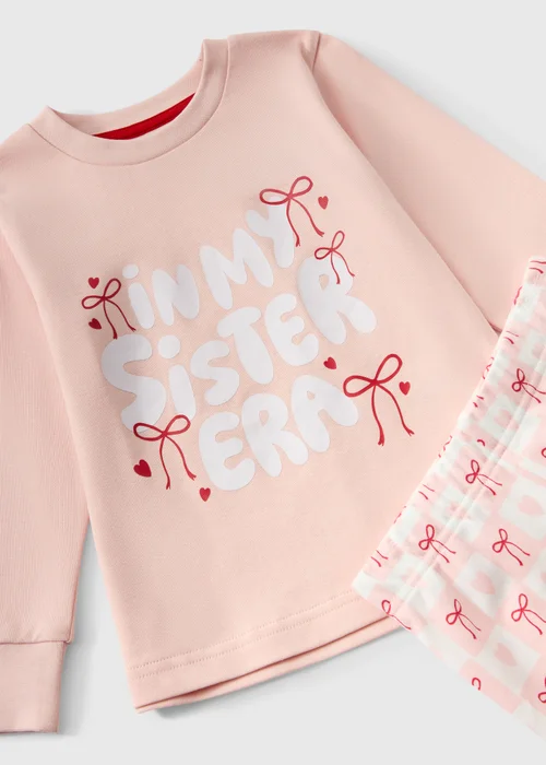 Girls Pink Sister Era Pyjamas (1-7 yrs) - 1-1.5 Yrs Image 2