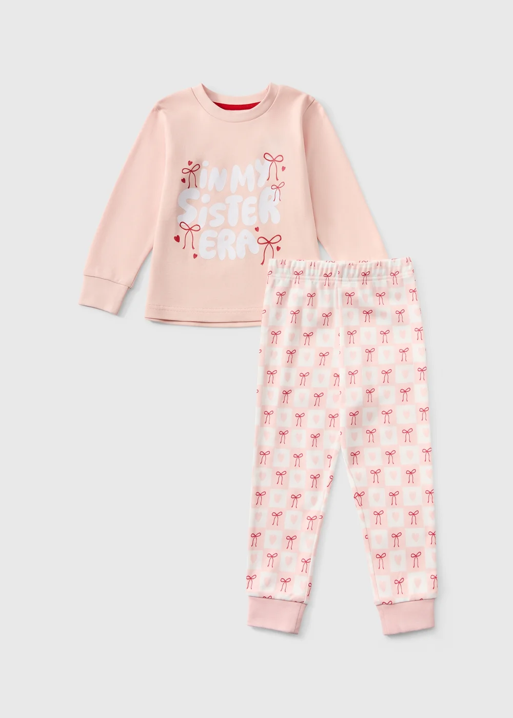 Girls Pink Sister Era Pyjamas (1-7 yrs) - 1-1.5 Yrs Image 1
