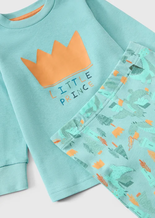 Boys’ Blue Little Prince Pyjama Set - 1-1.5 Yrs Image 2