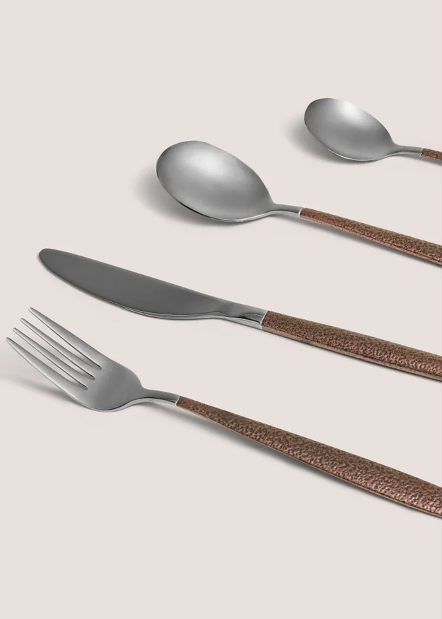 16 Piece Brown Cutely Set