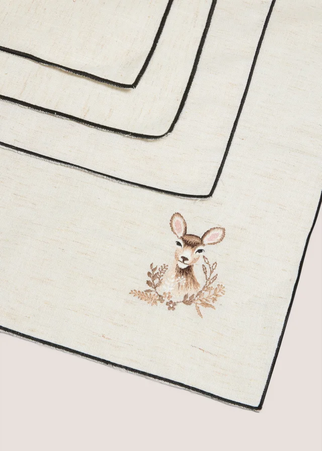 4 Pack Stag Napkins