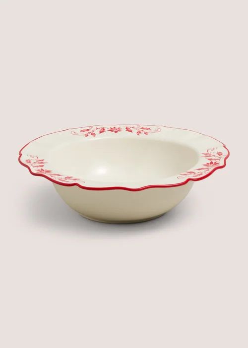 Santa Serving Bowl Image 1