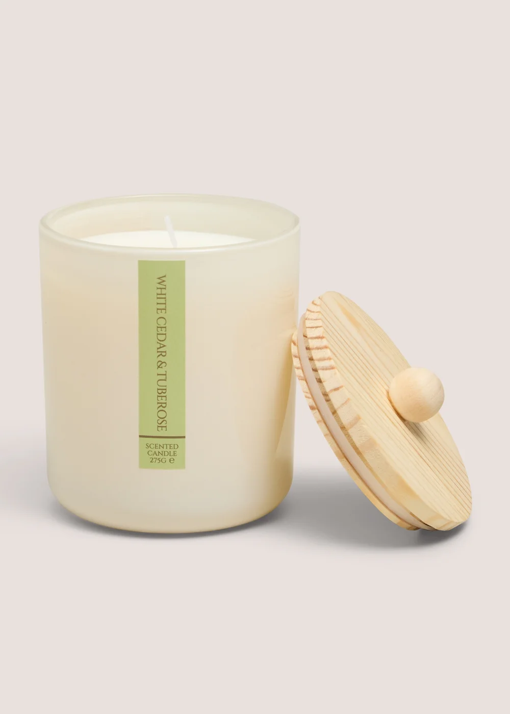 White Ceder Candle Image 1