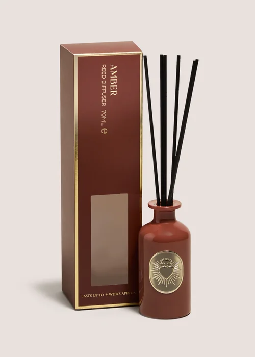 Amber Heart 70ml Fragrance Diffuser Image 1