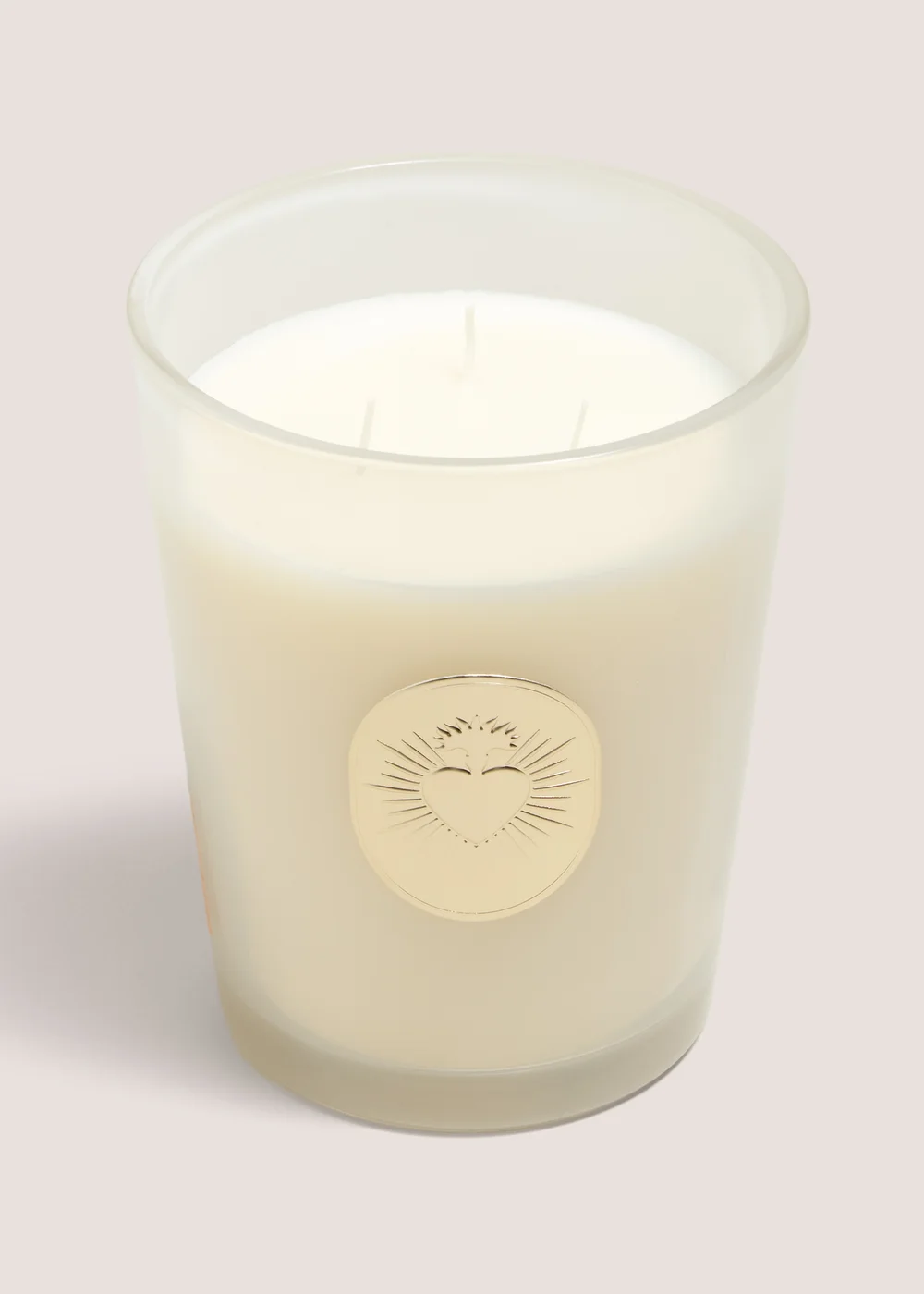 Cashmere Heart Large Candle Image 1