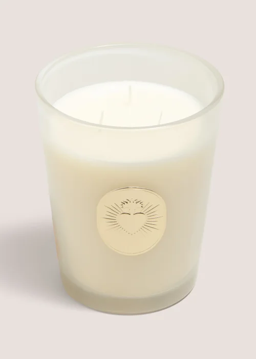 Cashmere Heart Large Candle Image 1