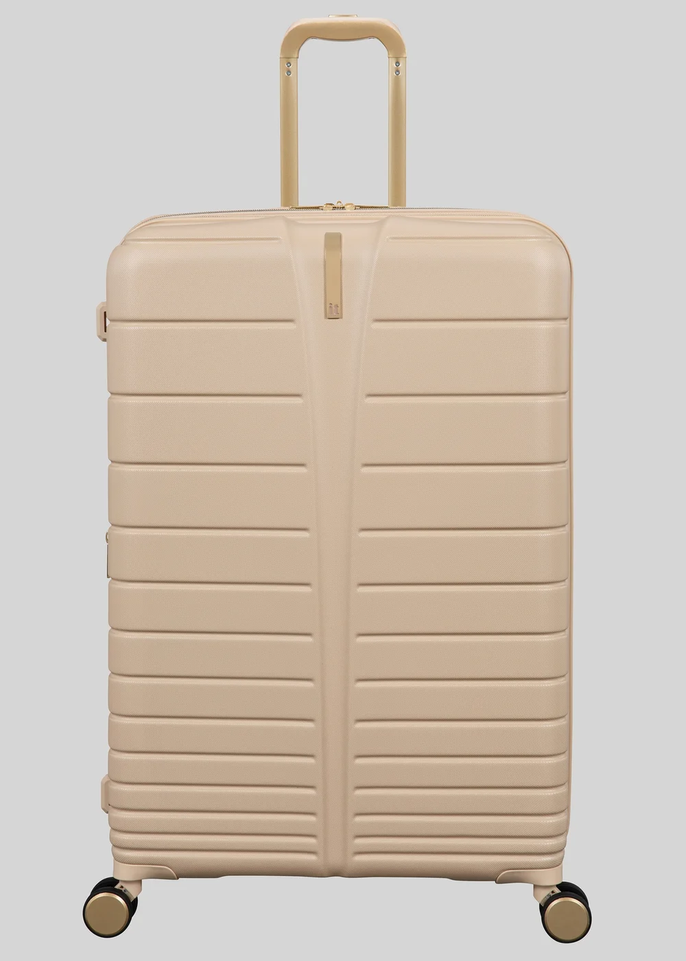 IT Luggage Sand Natural Hard Suitcase - Cabin Image 2