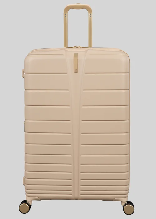IT Luggage Sand Natural Hard Suitcase - Cabin Image 2