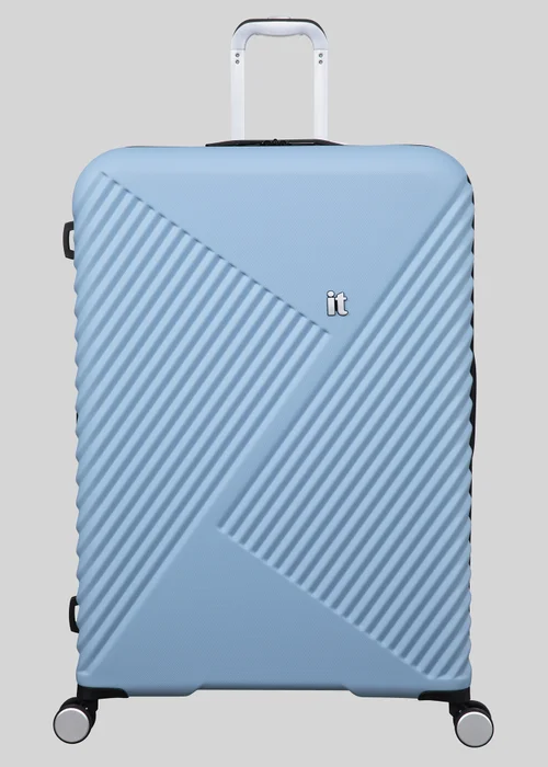 IT Luggage Sky Blue Hard Suitcase - M Image 2