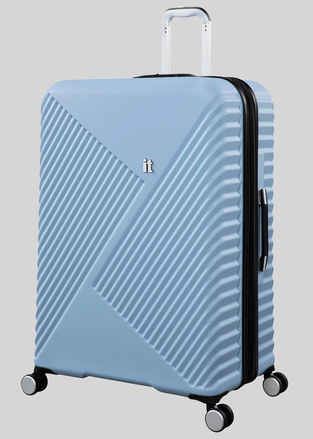 IT Luggage Sky Blue Hard Suitcase - M Image 4