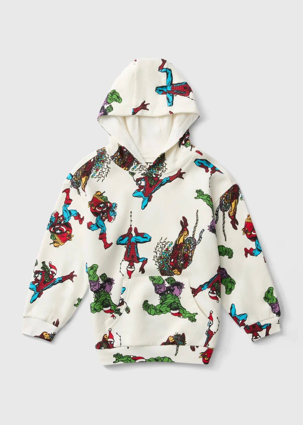 Boys’ Marvel Spider-Man Hoodie (3-13 Years) - 3-4 Yrs Image 1