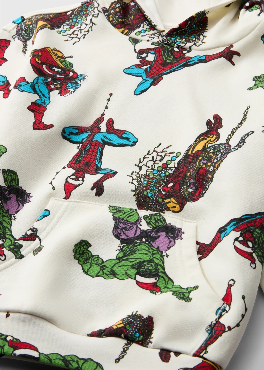 Boys’ Marvel Spider-Man Hoodie (3-13 Years) - 3-4 Yrs Image 2