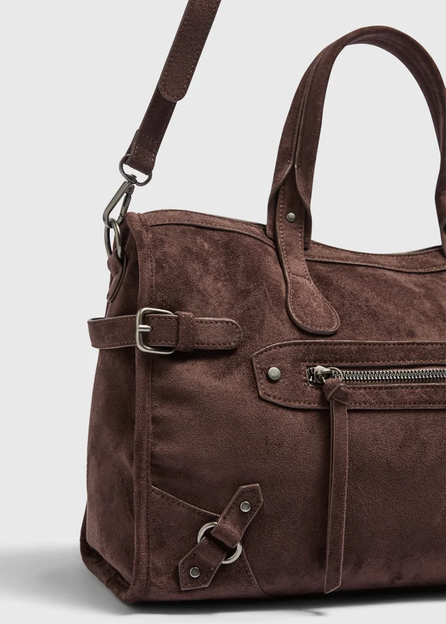 Brown Large City Bag