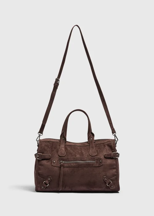 Brown Large City Bag - One Size Image 1