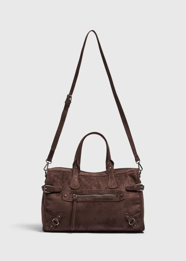 Brown Large City Bag