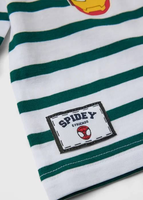Boys Green Spidey T-Shirt (1-7 yrs) - 1-1.5 Yrs Image 2