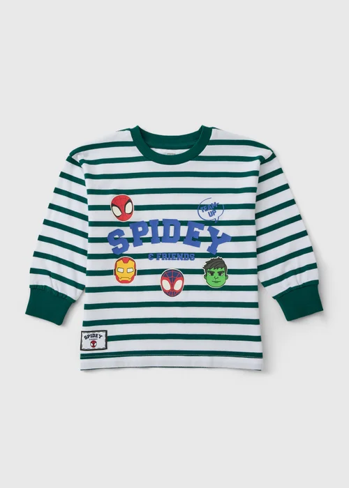 Boys Green Spidey T-Shirt (1-7 yrs) - 1-1.5 Yrs Image 1