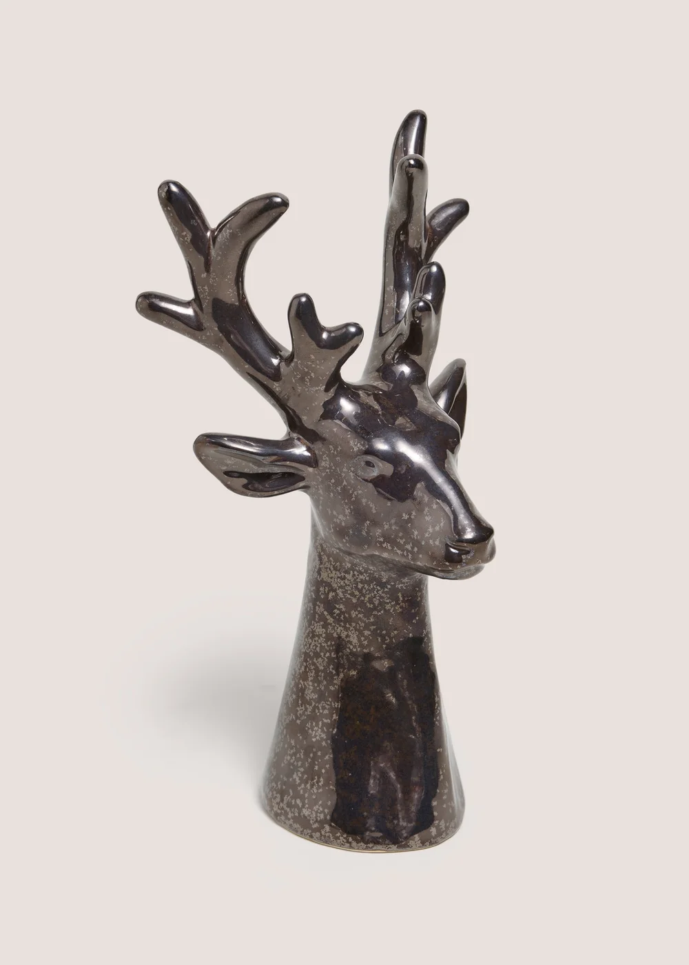 Chocolate Chrome Stag Ornament Image 1