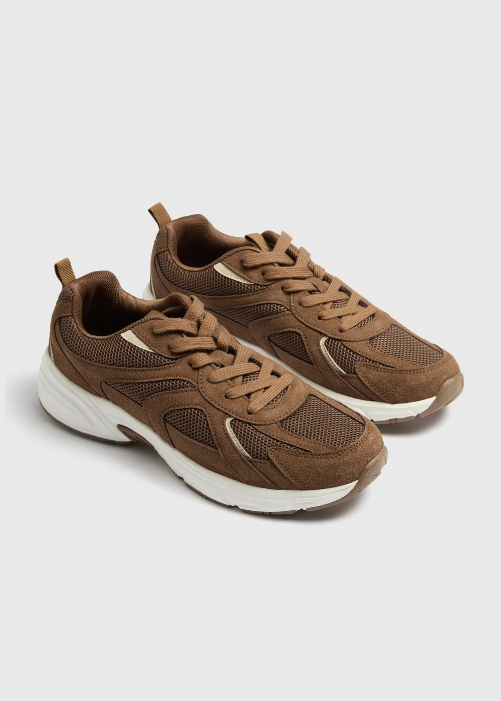 Brown Runner Trainers - 3 Image 2