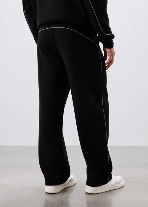 Souluxe Black Reflective Piping Jogger - XS Image 2