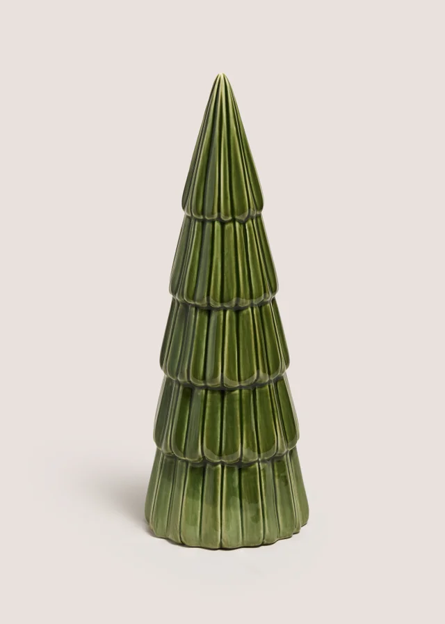 Green Ceramic Christmas Tree Decoration