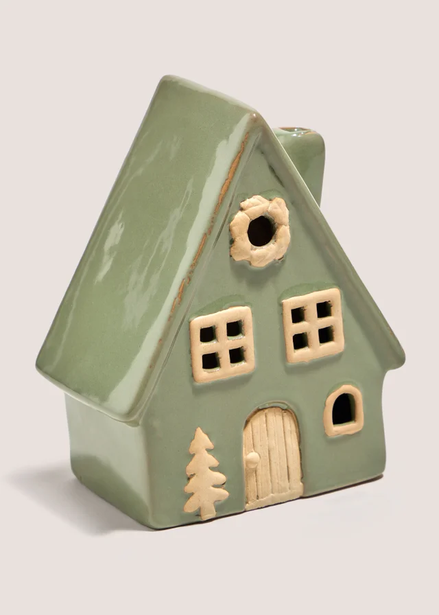 Small Green LED House