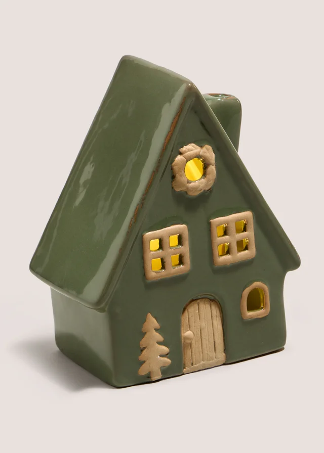 Small Green LED House