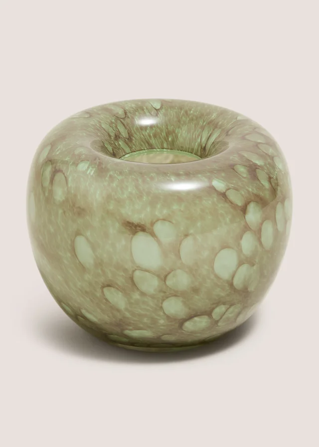 Medium Green Confetti Vase