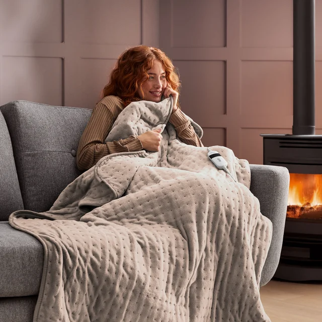 Silentnight Stone Heated Electric Blanket