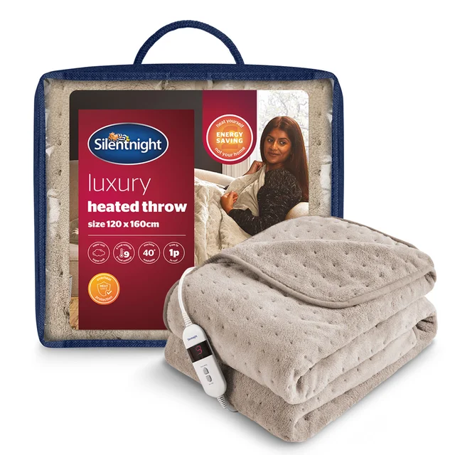 Silentnight Stone Heated Electric Blanket