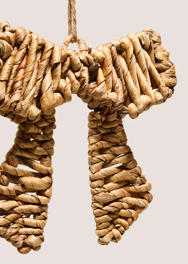 Woven Bow Hanging Decoration
