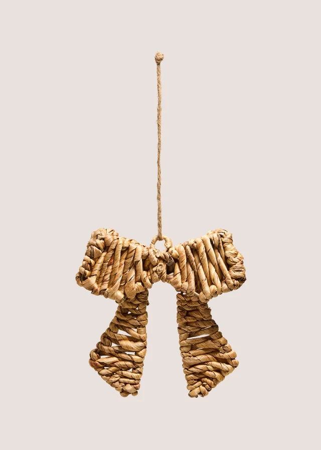 Woven Bow Hanging Decoration