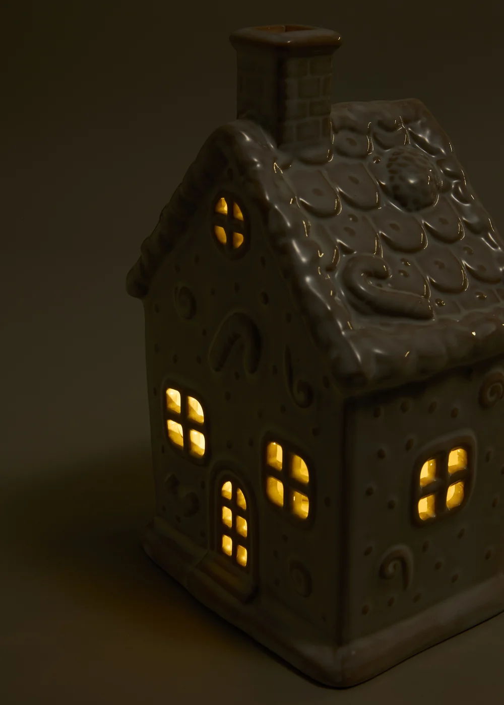 Large Gingerbread LED House Image 2