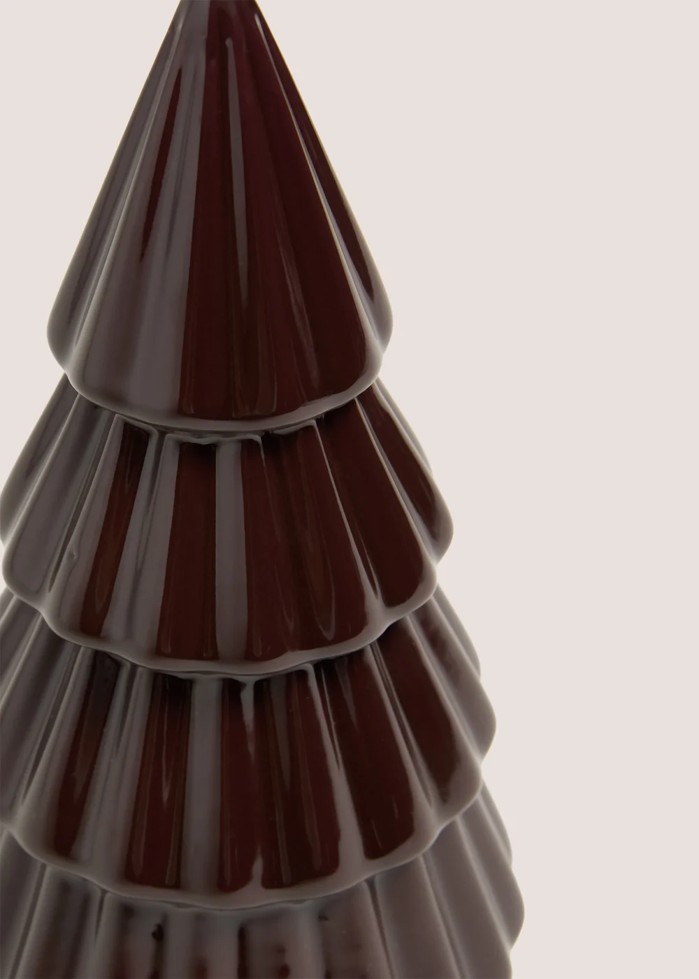 Brown Small Christmas Tree Ornament Image 2