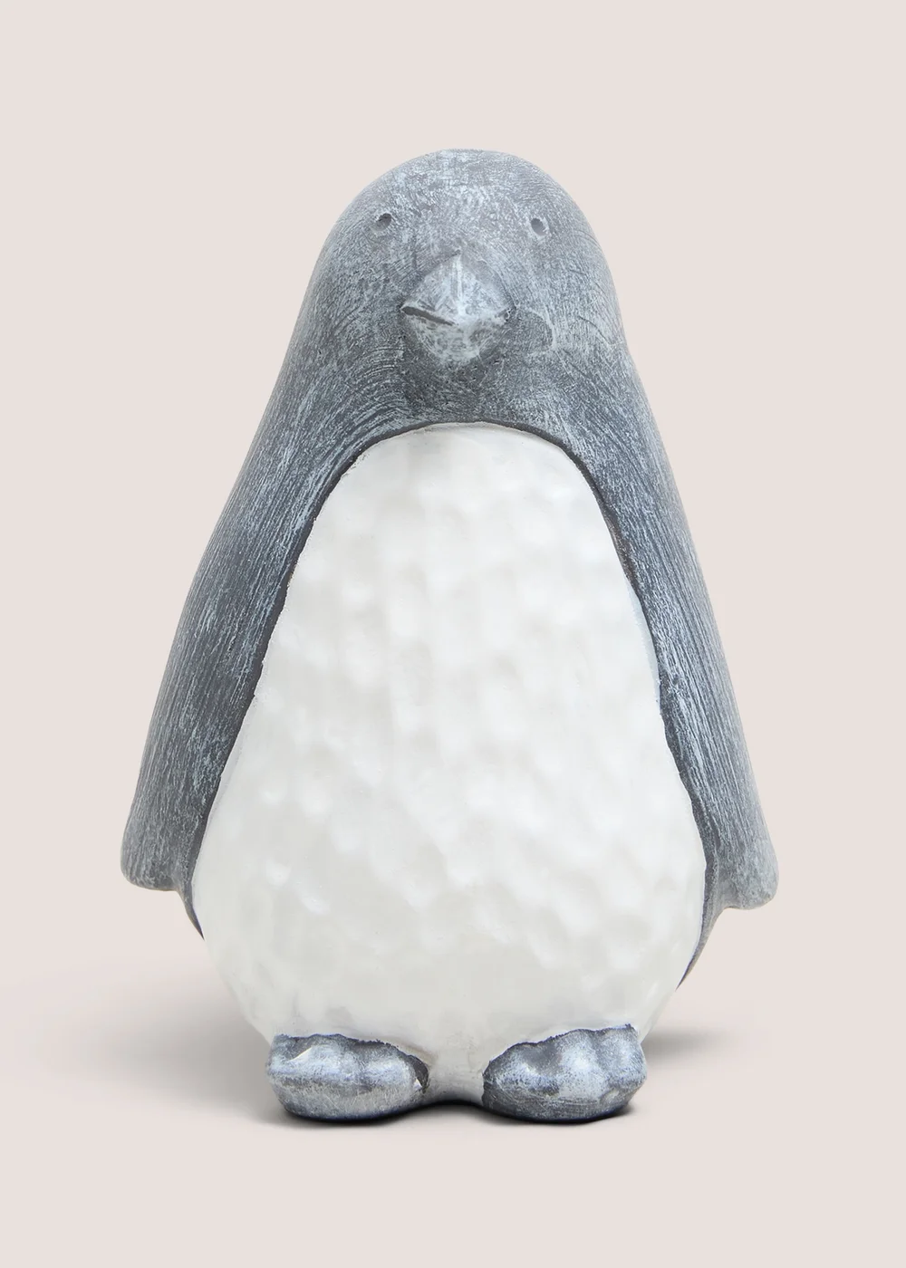 Grey Small Penguin Christmas Decoration Image 1