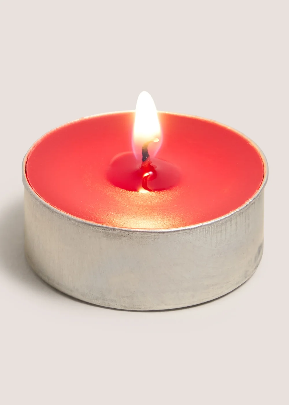 24 Pack Red Festive Spice Tealights Image 2