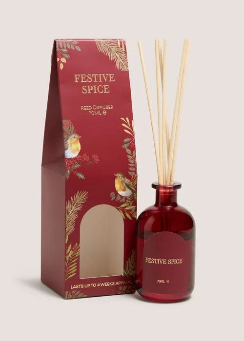 Red Festive Spice 70ml Diffuser Image 1