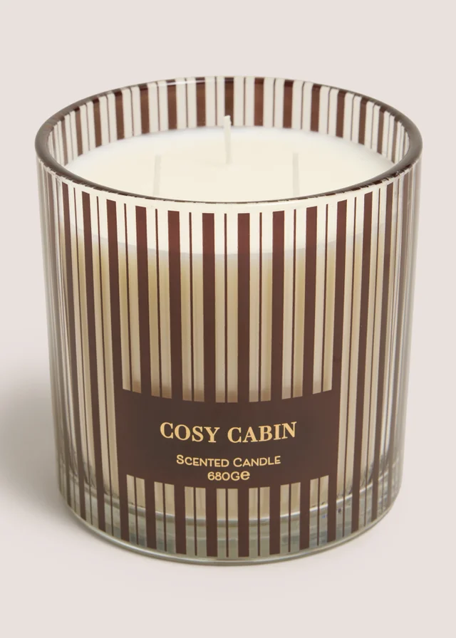 Cosy Cabin Christmas Scented Candle