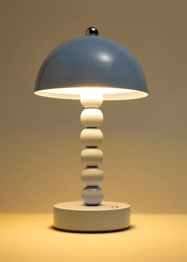 Blue Bubble Table Lamp