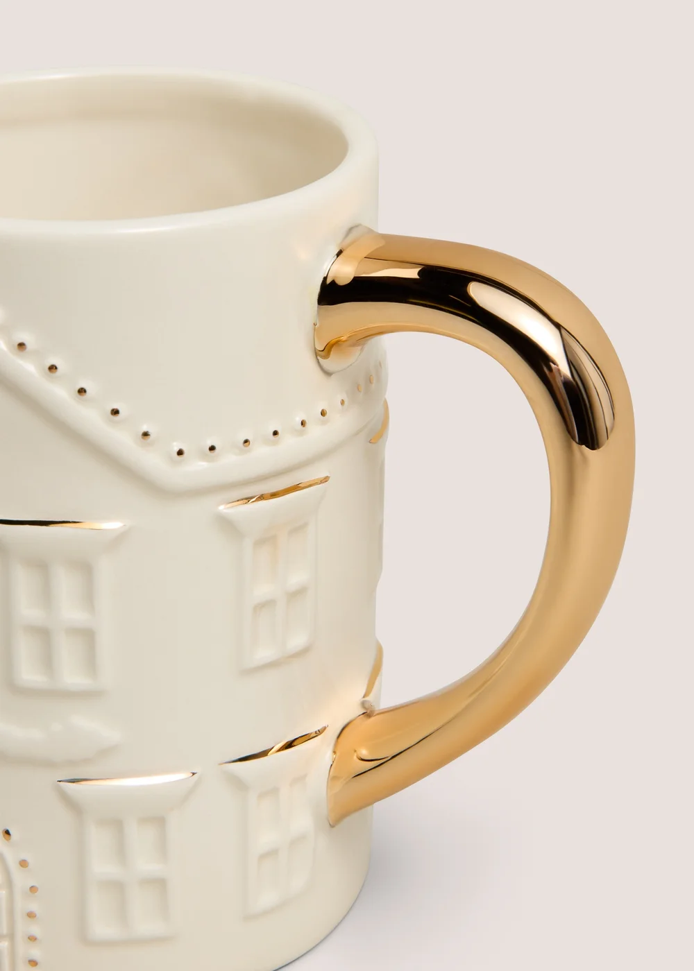 Christmas Gold House Mug Image 2