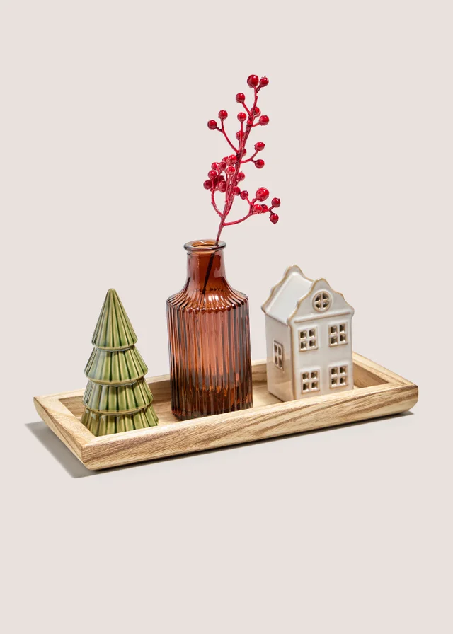 Christmas Candle Garden Set