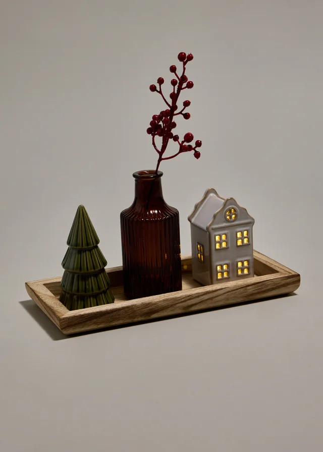 Christmas Candle Garden Set