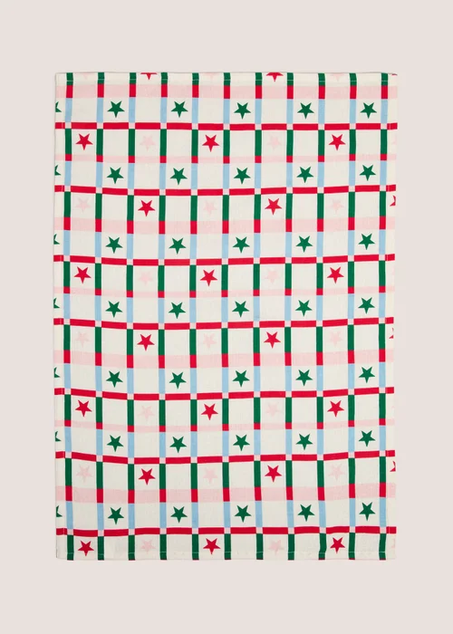 Happy Place Christmas Tea Towel Image 1