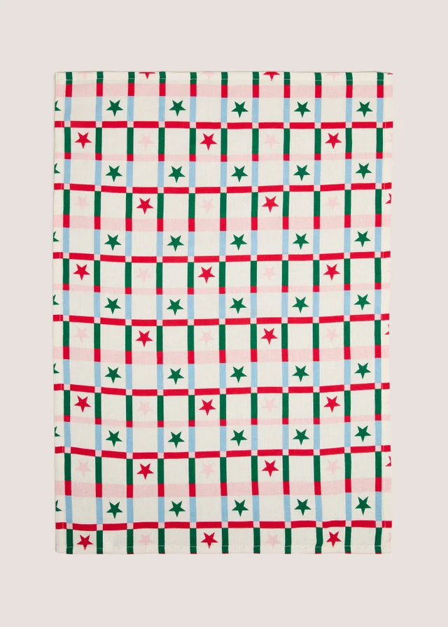 Happy Place Christmas Tea Towel