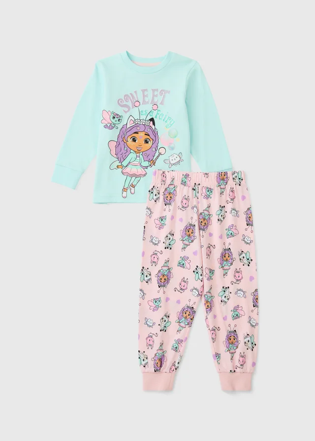 Girls Blue Gabby's Dollhouse Pyjamas (1-7yrs)