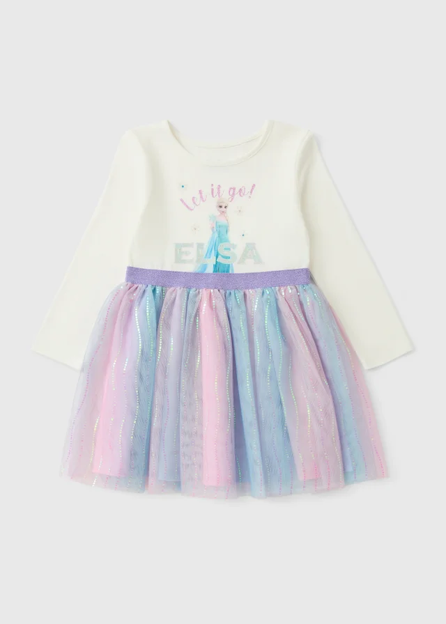 Girls’ Disney Frozen Elsa Mesh Dress (1-7yrs)
