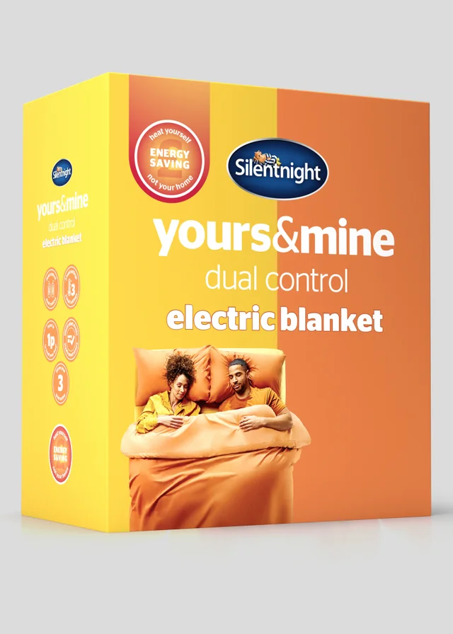 Silentnight Yours & Mine Dual Electric Blanket