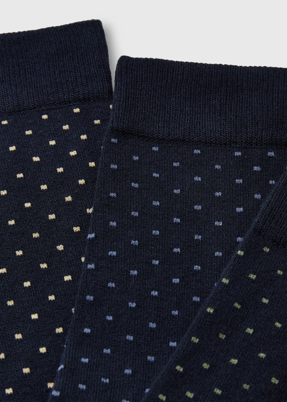 3 Pack Multi Polka Dot Socks - 6-8.5 Image 2